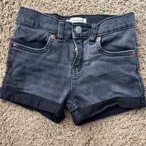 Levi's Dark Gray Jean Shorts